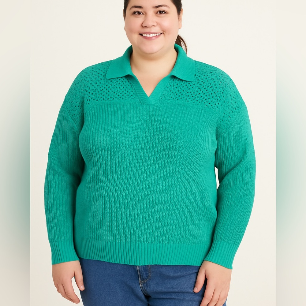 NWT Joseph A. Johnny Collar Sweater – Size‎ XL